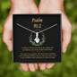 Psalm 91_2 To My Beautiful Mom (Alluring Beauty) Necklace Template