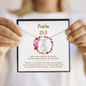 Psalm 13_5 To My Beautiful Mom (Alluring Beauty) Necklace Template