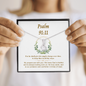 Psalm 9_11 To My Beautiful Mom (Alluring Beauty) Necklace Template