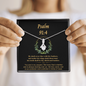 Psalm 91_4 To My Beautiful Mom (Alluring Beauty) Necklace Template