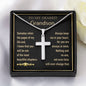 To My Dearest Grandson (Cross)