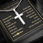 To My Dearest Grandson (Cross)