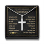 To My Dearest Grandson (Cross)