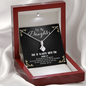 God Is always with you - Daughter To My Wife (Alluring Beauty) Necklace
