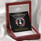 2022-05-19 God is My Strength (Baptism B) To My Beautiful Mom (Alluring Beauty) Necklace Template