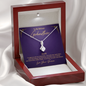 5-30 GodMother (Purple) To My Beautiful Mom (Alluring Beauty) Necklace Template