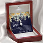 Still Love (Wife) (Navy) 210930d To My Wife (Alluring Beauty) Necklace
