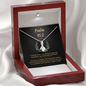 Psalm 91_2 To My Beautiful Mom (Alluring Beauty) Necklace Template