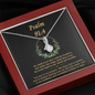 Psalm 91_4 To My Beautiful Mom (Alluring Beauty) Necklace Template