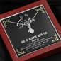 God Is always with you - Sister To My Wife (Alluring Beauty) Necklace