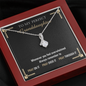3 Pray To My Granddaughter 220212 To My Wife (Alluring Beauty) Necklace