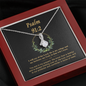 Psalm 91_2 To My Beautiful Mom (Alluring Beauty) Necklace Template