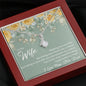 Still Love (Wife) 210930d To My Wife (Alluring Beauty) Necklace