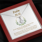 Psalm 9_11 To My Beautiful Mom (Alluring Beauty) Necklace Template