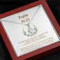 Psalm 91_15 To My Beautiful Mom (Alluring Beauty) Necklace Template