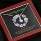 2022-05-19 God is My Provider (Baptism Black) To My Beautiful Mom (Alluring Beauty) Necklace Template