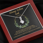 Always Follow God To My Beautiful Mom (Alluring Beauty) Necklace Template