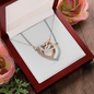 Mother-in-law (Interlocking Heart Necklace)