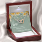 Still Love (Wife) 210930c To My Wife (Interlocking Hearts) Necklace