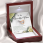 Believe in us - Frame - Beautiful Mom - I Love You To My Wife (Interlocking Hearts) Necklace