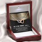 2022-03-14 - 2 - Beautful Mom - Golden Shadow To My Wife (Interlocking Hearts) Necklace