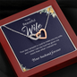 Still Love (B Wife) 21-11-26-c To My Wife (Interlocking Hearts) Necklace