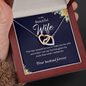 Still Love (B Wife) 21-11-26-c To My Wife (Interlocking Hearts) Necklace
