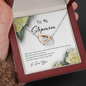 Interlocking Heart Necklace To My Step Mom