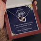 Still Love (B Wife) 21-11-26-a To My Wife (Interlocking Hearts) Necklace