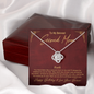 6-01 GodMother (Wish) To My Beautiful Mom (Knot Beauty) Necklace Template