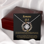 Romans 15_5 (2022-05-13) To My Beautiful Mom (Knot Beauty) Necklace Template