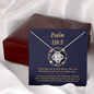 Psalm 118_5 (2022-05-13) To My Beautiful Mom (Knot Beauty) Necklace Template