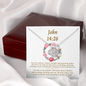 J仉14_26 (2022-05-13) To My Beautiful Mom (Knot Beauty) Necklace Template