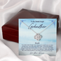 6-01 GodMother (Blue) To My Beautiful Mom (Knot Beauty) Necklace Template