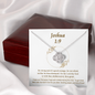 Joshua 1_9 To My Beautiful Mom (Knot Beauty) Necklace Template
