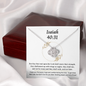 Isaiah 40:31 Necklace To My Friends (Knot Beauty)