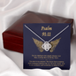 Psalm 91_11 To My Beautiful Mom (Knot Beauty) Necklace Template