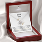 Isaiah 40:31 Necklace To My Friends (Knot Beauty)