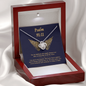 Psalm 91_11 To My Beautiful Mom (Knot Beauty) Necklace Template