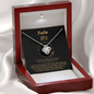 Psalm 27_1 To My Beautiful Mom (Knot Beauty) Necklace Template