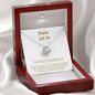 Psalm 119_76 To My Beautiful Mom (Knot Beauty) Necklace Template