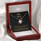 J仉16_33 To My Beautiful Mom (Knot Beauty) Necklace Template