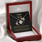 Psalm 46_10 To My Beautiful Mom (Knot Beauty) Necklace Template