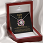 Psalm 37_4 To My Beautiful Mom (Knot Beauty) Necklace Template