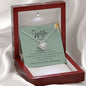To My Wife Knot Necklace