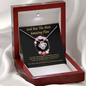 God Has The Most Almost Amazing Plan To My Beautiful Mom (Knot Beauty) Necklace Template