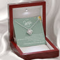 To My Wife Knot Necklace