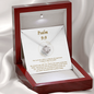 Psalm 9_9 To My Beautiful Mom (Knot Beauty) Necklace Template