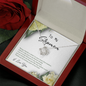 Being a Family (Stepmom) (White) To My Wife (Knot Beauty) Necklace