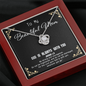 God Is always with you - Beautiful Mom To My Wife (Knot Beauty) Necklace